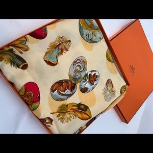 Authentic Hermès scarf.